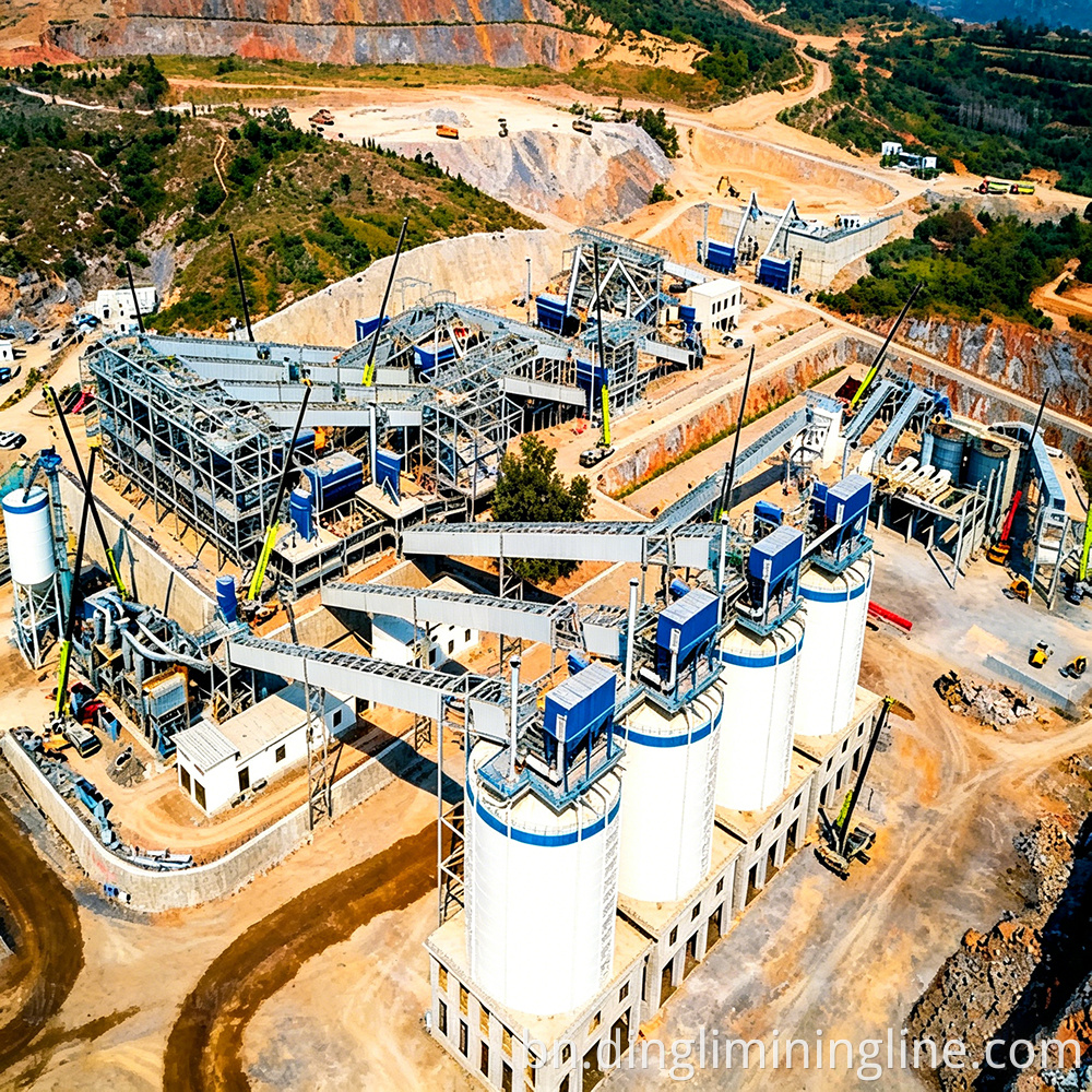 high efficiency limestone crushing line